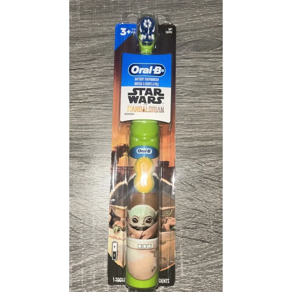 Oral B Mandalorian Toothbrushes Battery Operated NEW Sealed(5Pk)  C